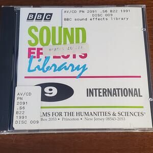 BBC Sound Effects Library International Disc 9  CD 1991